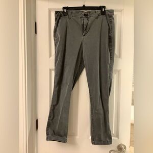 GAP Gray Girlfriend Chino Pants
